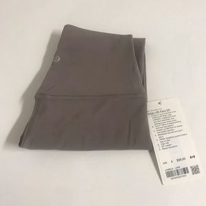 SOLD***NWT Lululemon Align Lunar Rock 25” size 4
